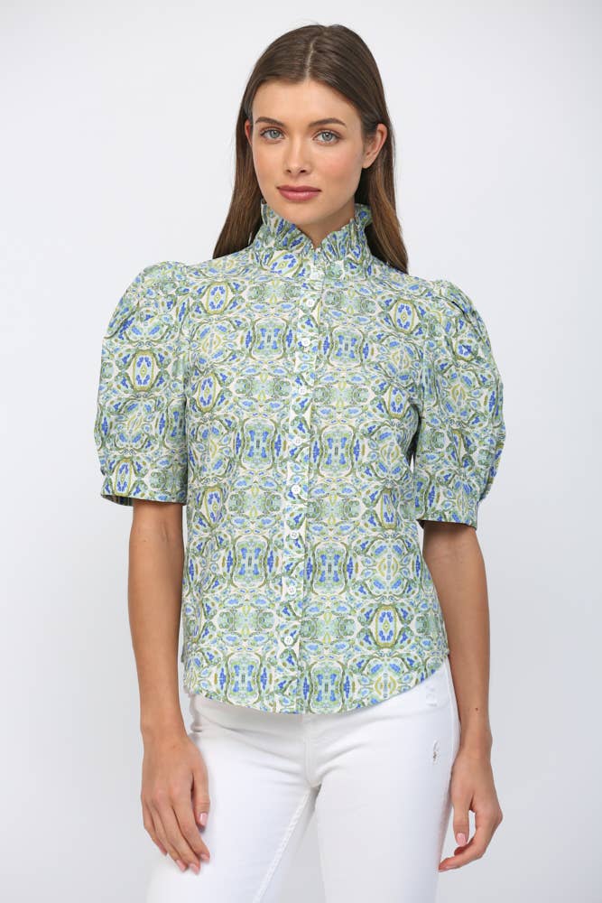 Indie Ruffle Top