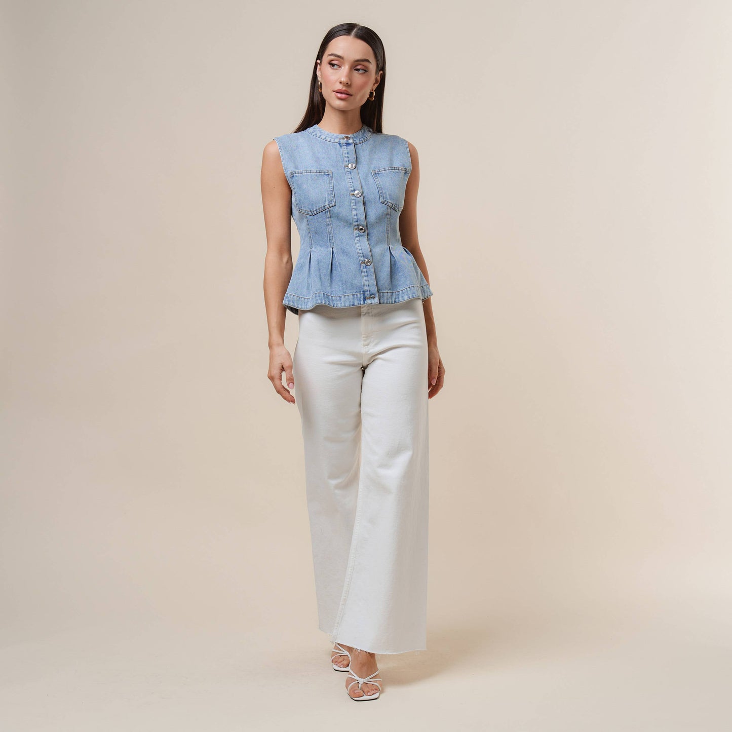 Kymber Denim Vest