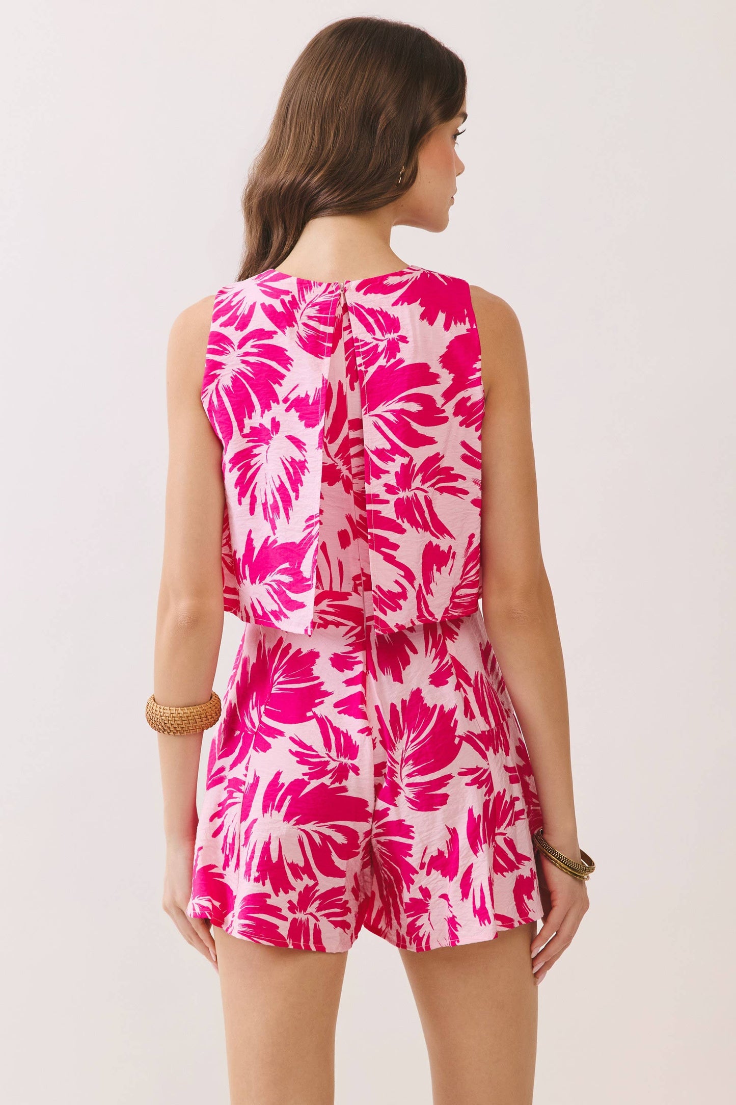 Tropical Bodice Romper