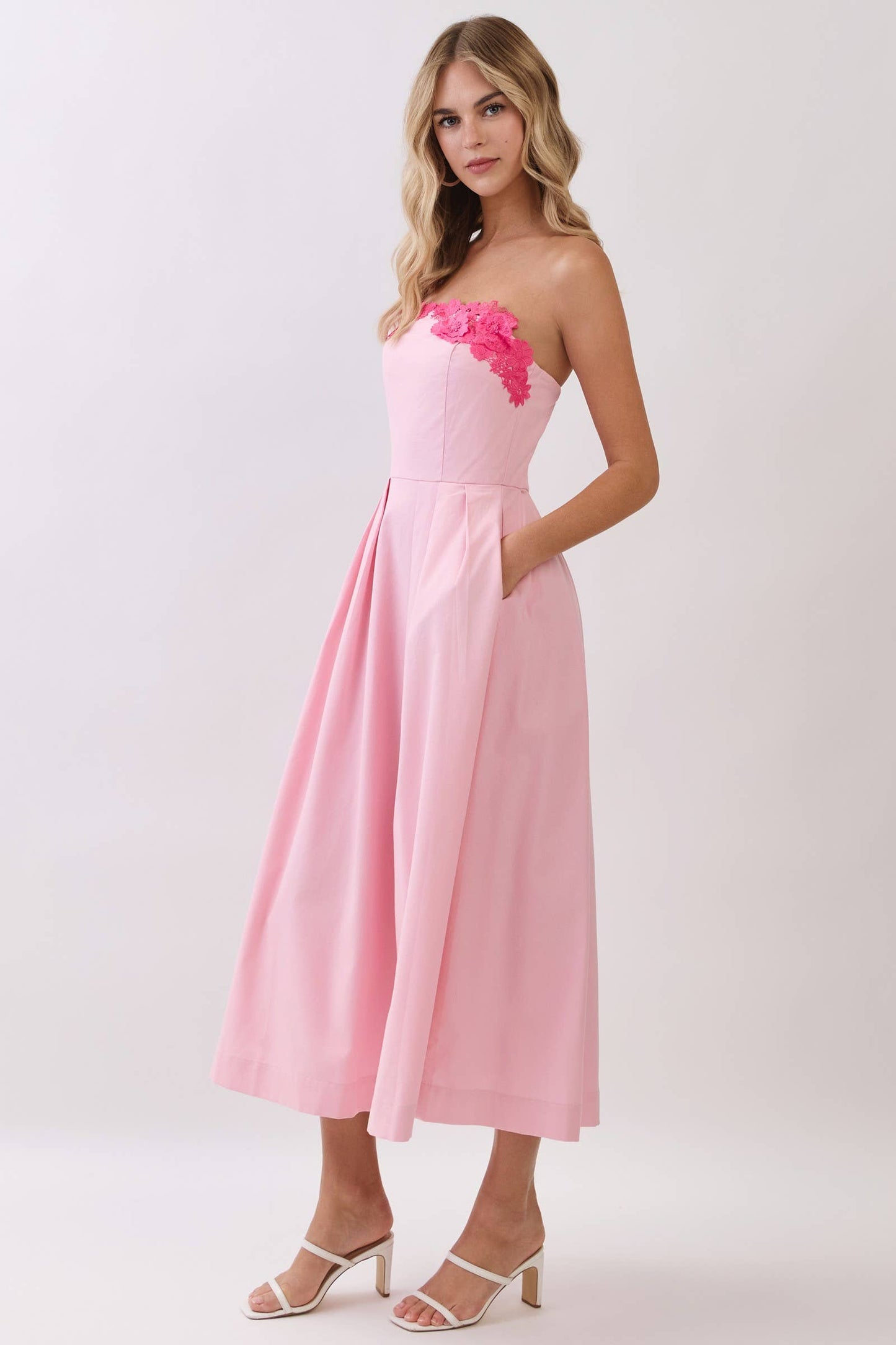 Rosewater Midi Dress