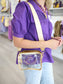Geaux Tigers Clear Crossbody