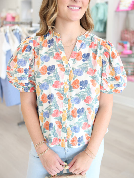 Cove Multicolor Top