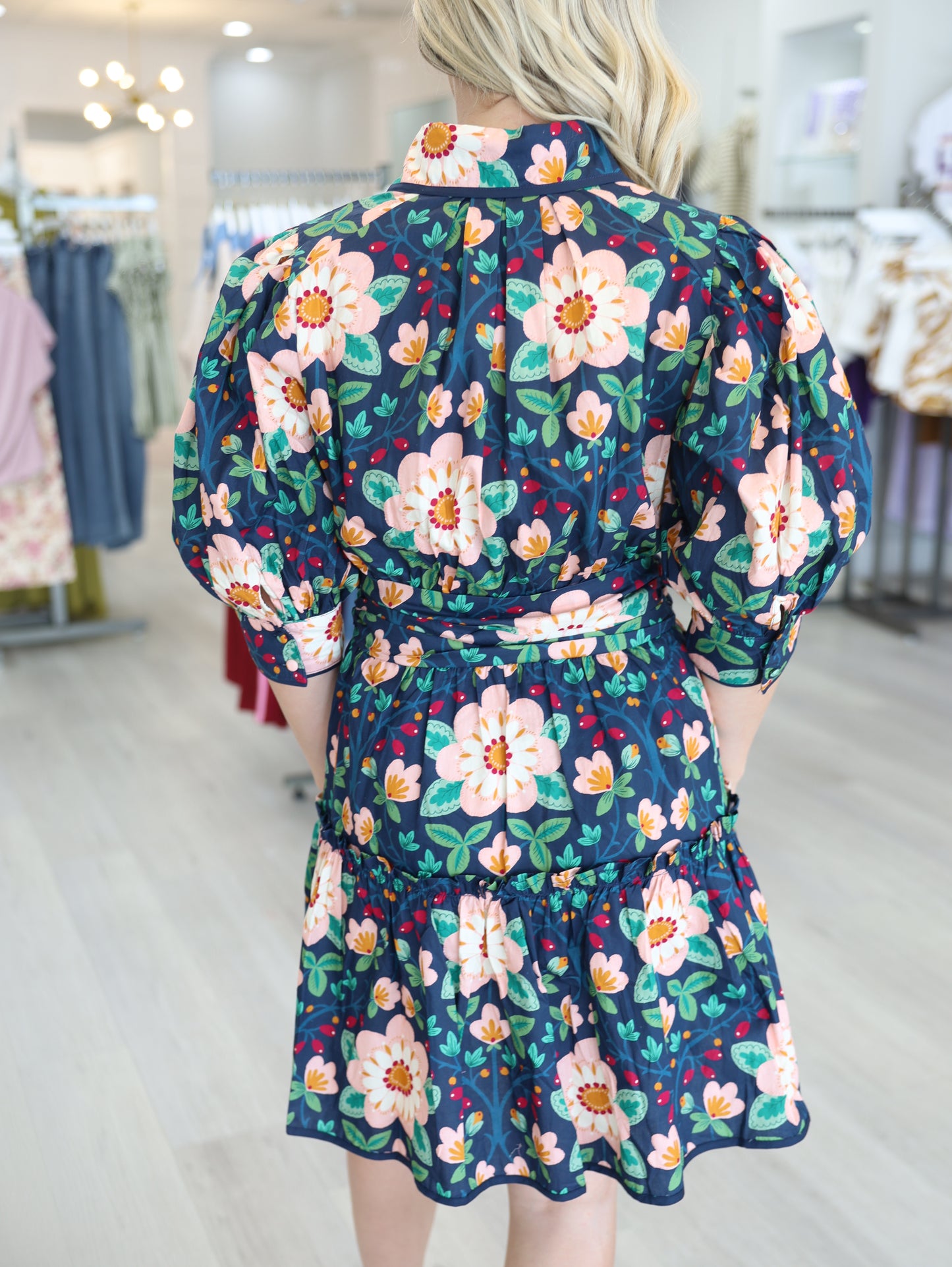 Wild Rose Riverie Mini Dress
