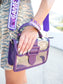 Toni Clear Flapover Crossbody Bag