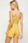 Ruffle Sleeveless Romper