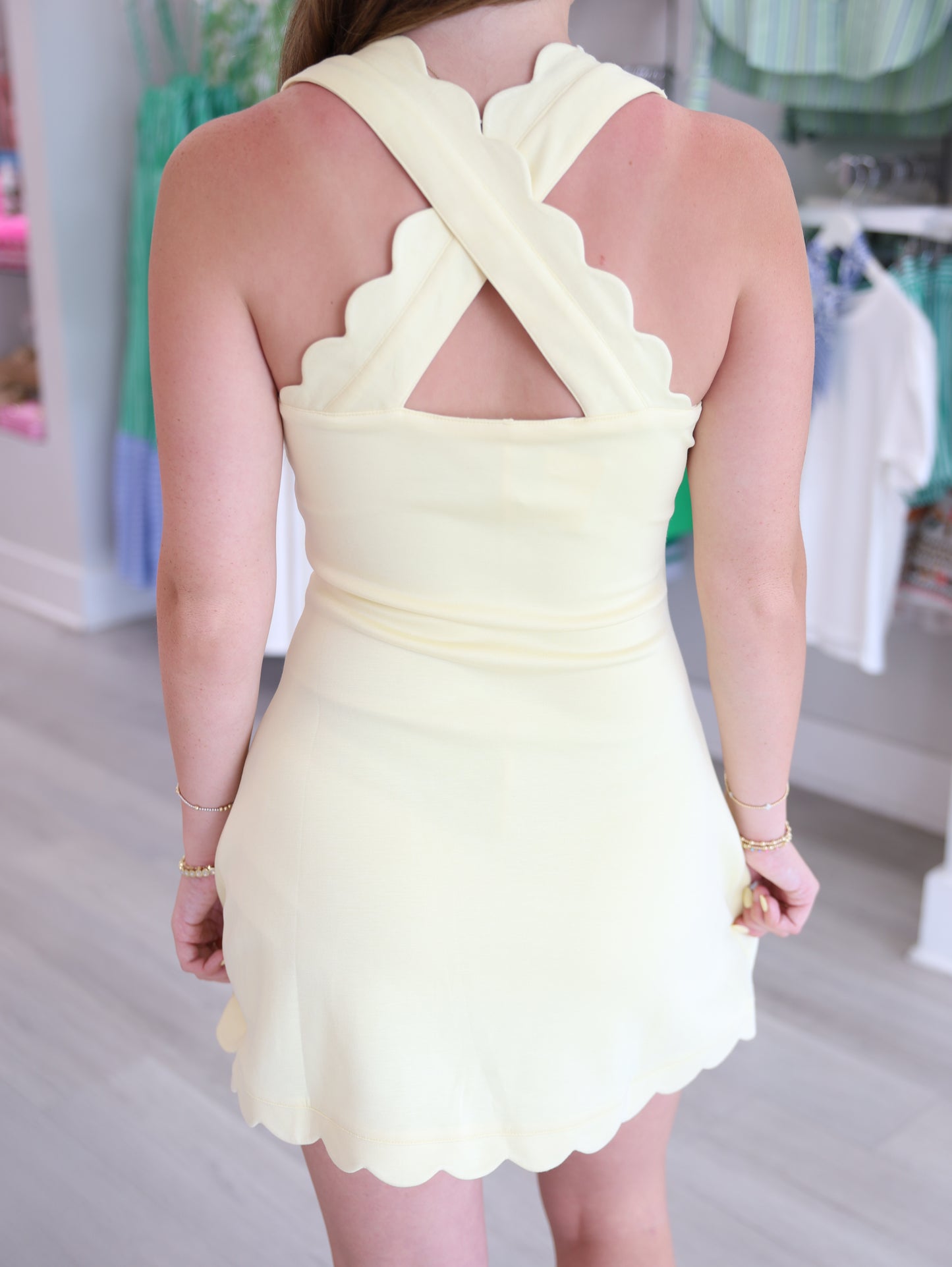 Rosalie Scalloped Dress