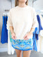 Short Sleeve Boxy Sweater