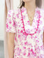 Hannah Floral Print Puff Sleeve Top