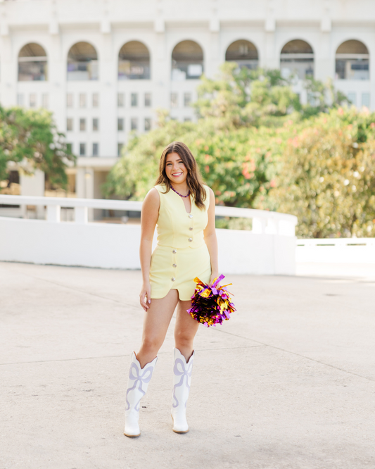 Crepe Wavy Set