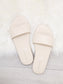 Wide Strap Sandal