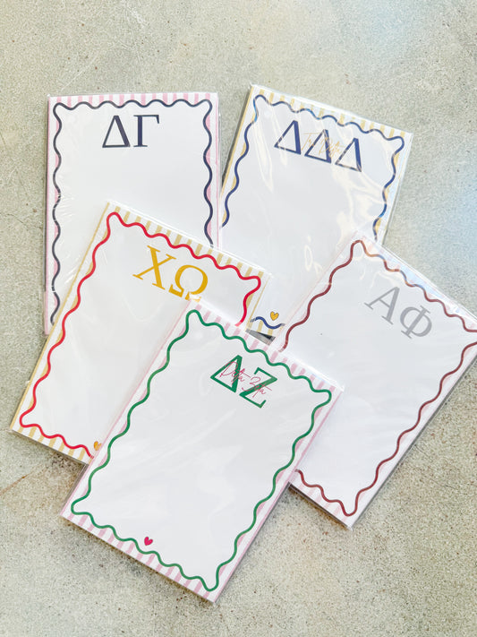 Greek House Note Pads