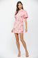 Fiona Floral Belted Dress