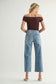 Carter Slim Wide Leg Denim