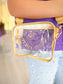 Geaux Tigers Clear Crossbody