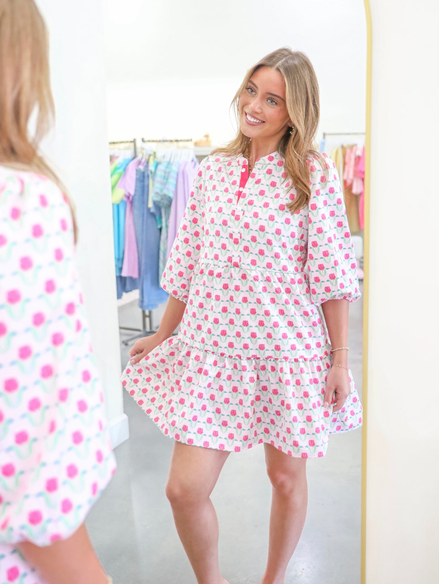 Riley Flora Fanfare Mini Dress