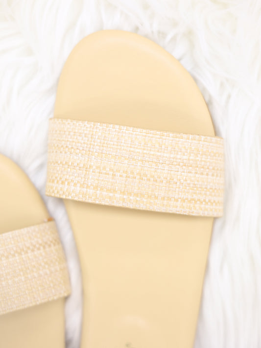 Wide Strap Sandal