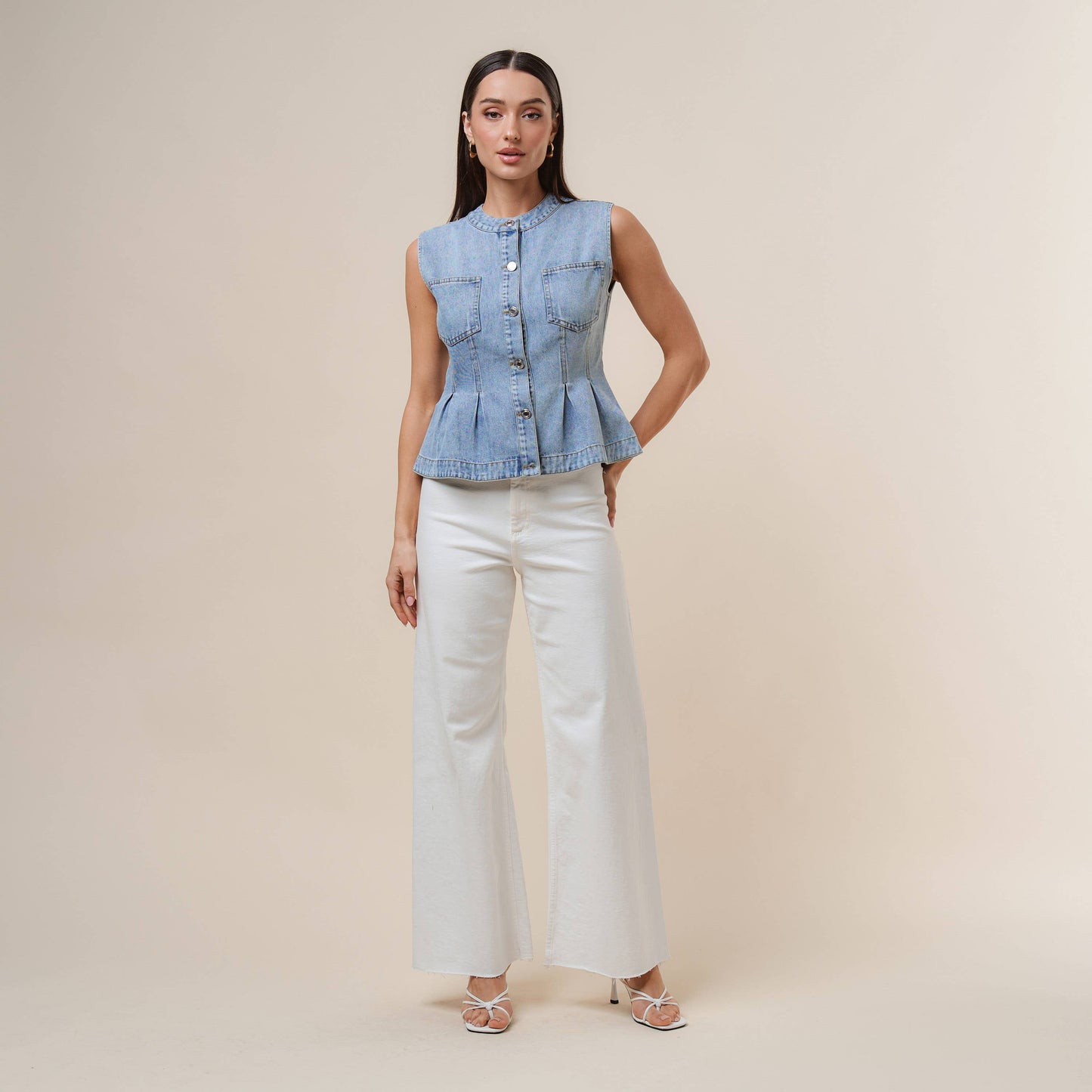 Kymber Denim Vest