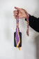 Woven Scarf Chain Purse/Phone Strap