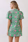 Paisley Puff Sleeve Dress