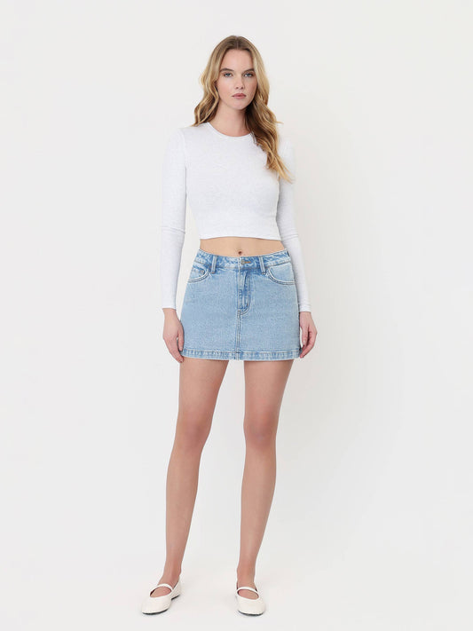 H/R Denim Skort