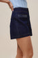Jolie Braided Denim Shorts