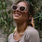 Loren Diff Sunglasses - Almond + Brown
