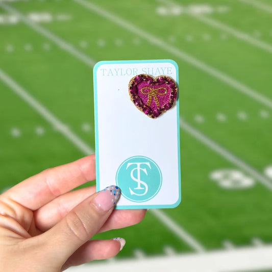 Gameday Heart Studs