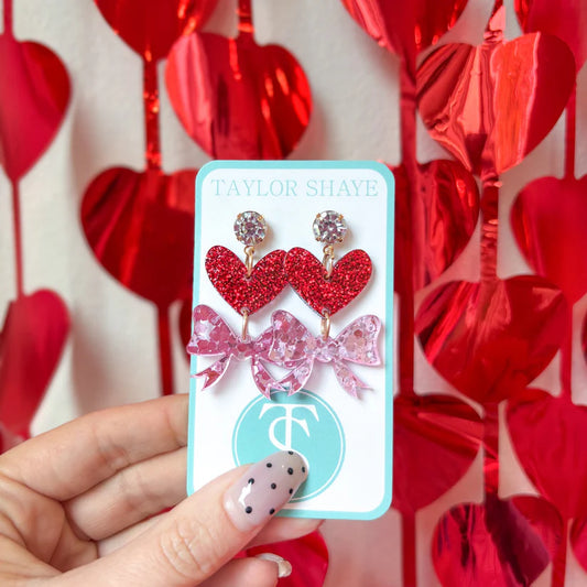 Darling Bow Drop Earrings