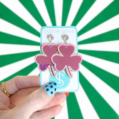 Lucky Girl Clover Earrings