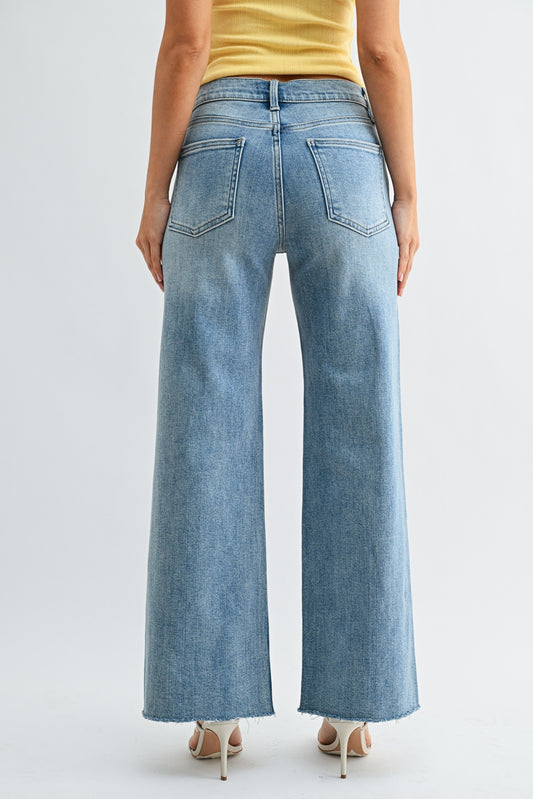 Chelsea Slim Wide Leg Denim