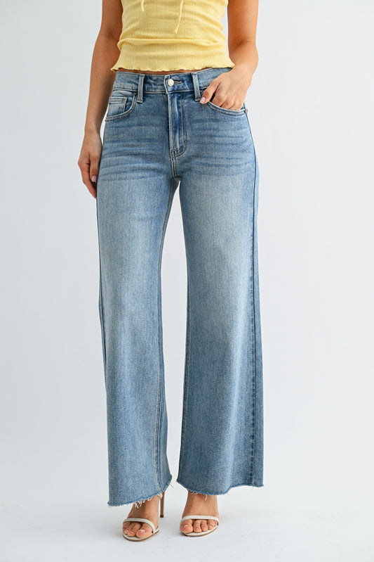 Chelsea Slim Wide Leg Denim