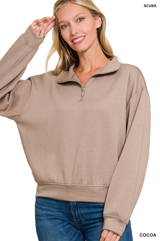 Scuba Half Zip Top