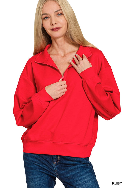 Scuba Half Zip Top