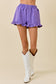 Ruffle Terry Shorts