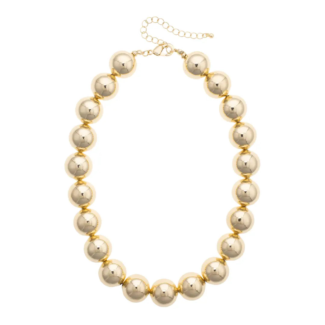 Marjorie Fall Beaded Necklace