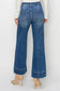 High Rise Crop Wide Leg