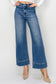 High Rise Crop Wide Leg