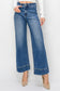 High Rise Crop Wide Leg