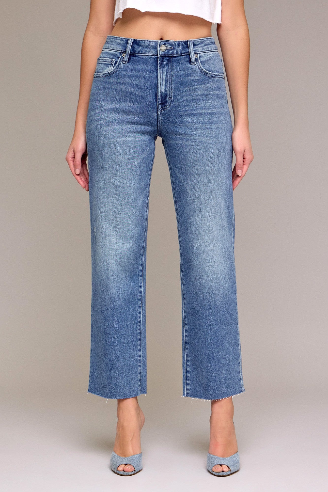 Tracey Straight Denim Jeans