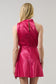Satin Mini Dress