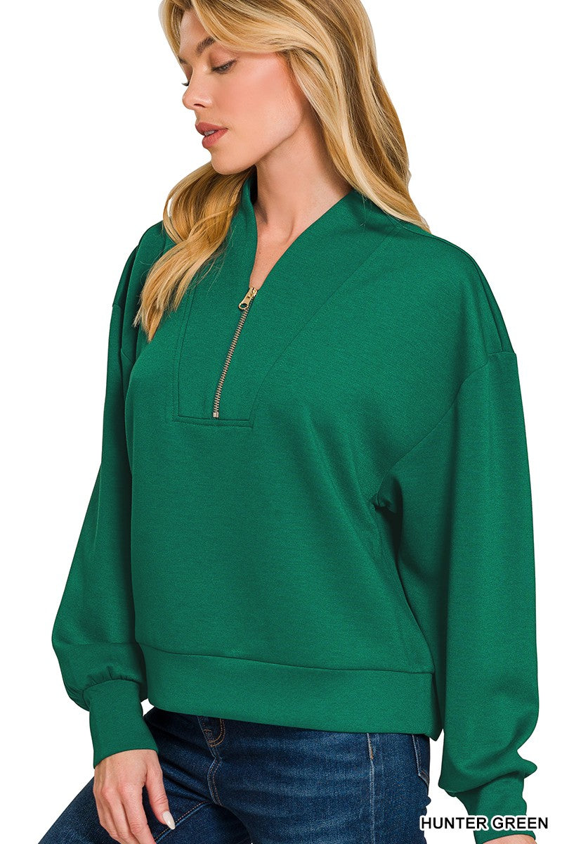 Scuba Half Zip Pullover