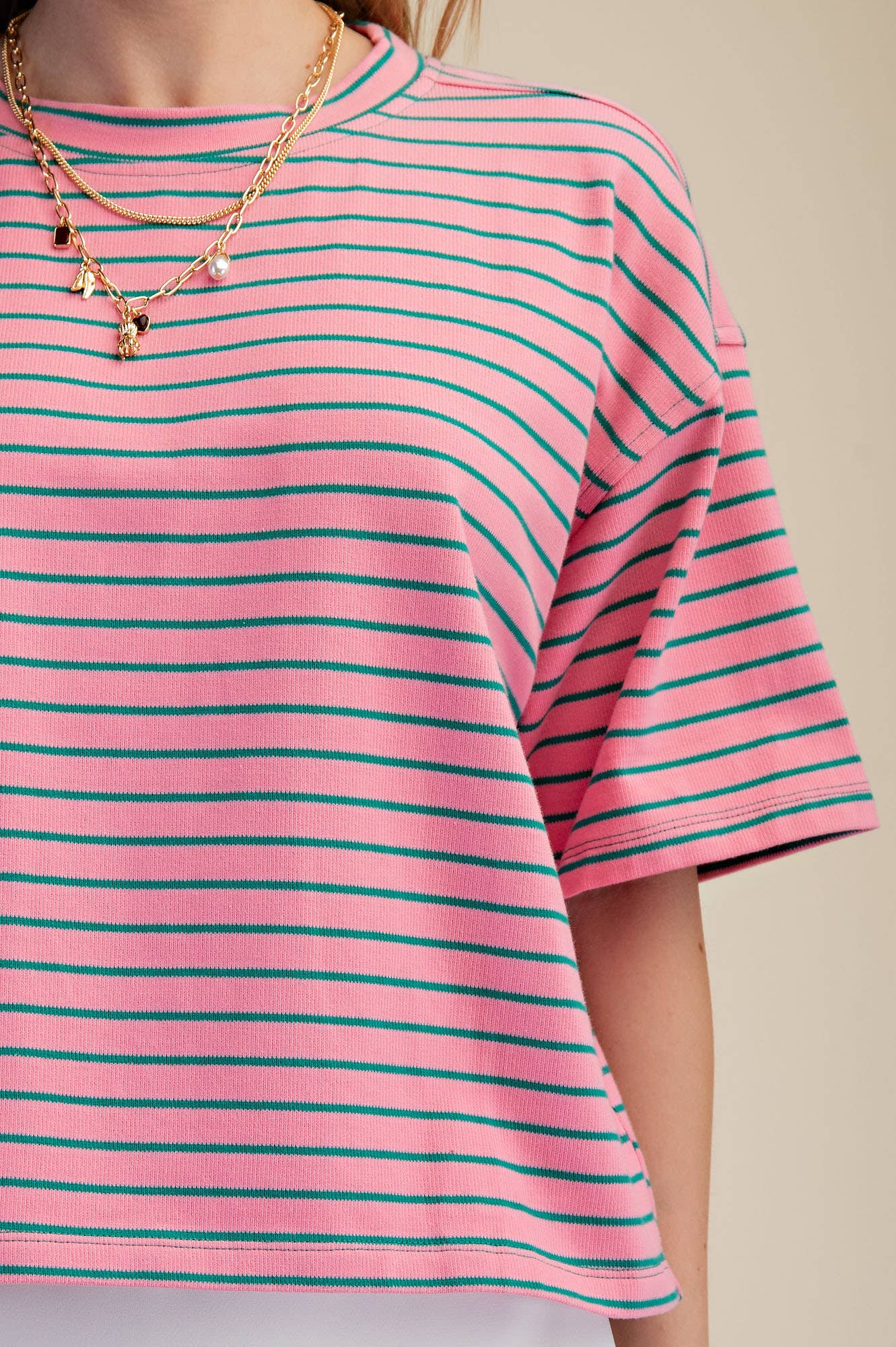 Nancy Striped Everyday Top