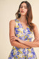 Violet Floral Romper