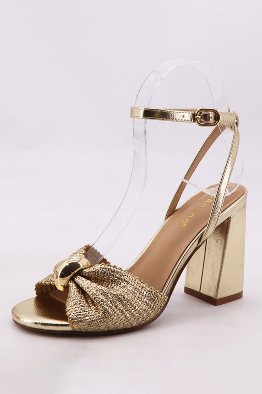 Ankle Strap Block Heel