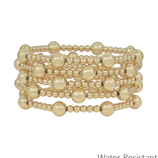 Goldie Stretch Bracelet Set