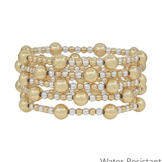 Goldie Stretch Bracelet Set