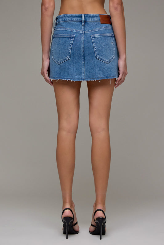 Peyton Dark Denim Skirt