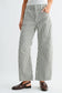Striped Barrel Jean