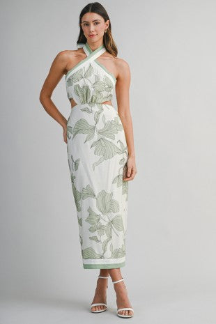 Juliette Halter Neck Dress