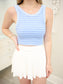 Flowy Mini Skort with Drawstring